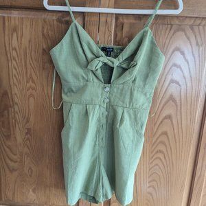 One Clothing Light Green Romper Size XS